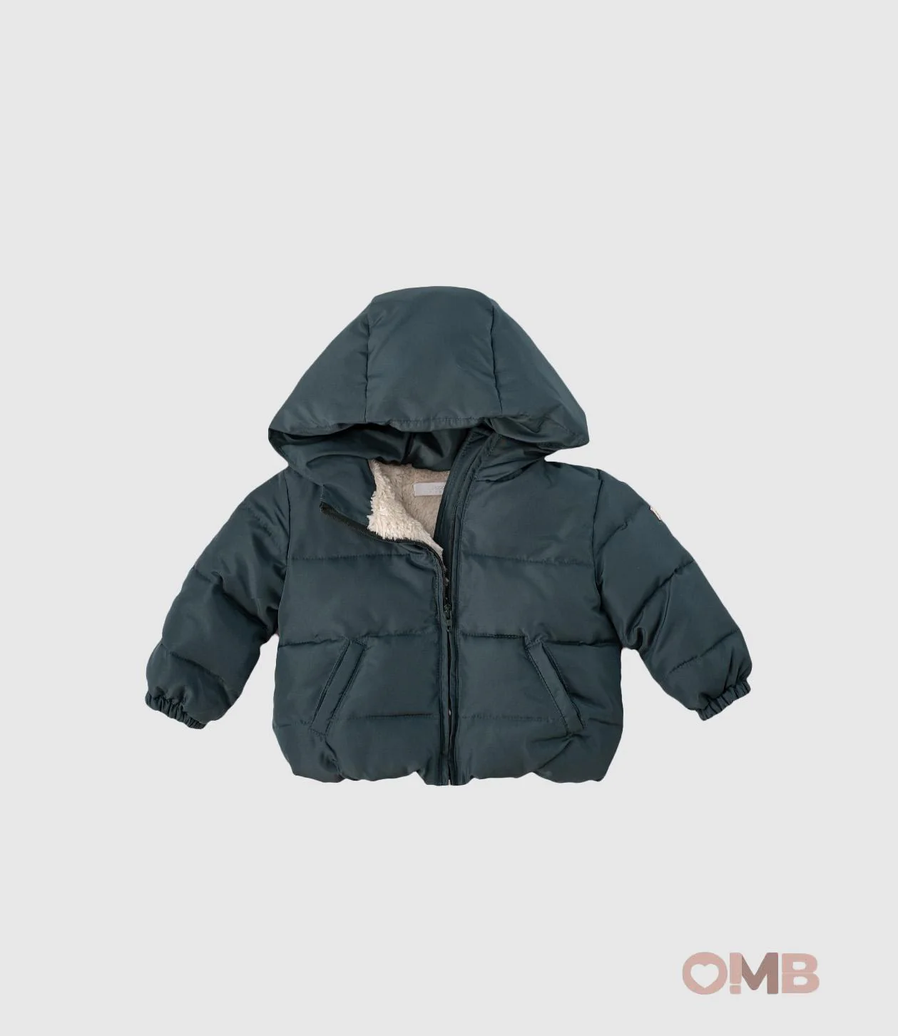 Piumino Coccode neonata 62383 Verde - immagine 2